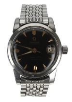 Omega Seamaster Calendar automatic stainless steel gentleman's wristwatch, reference no. 2849.8SC,