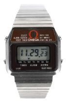 Omega Memomaster Alarm stainless steel gentleman's wristwatch, reference no. ST 382.0801, circa