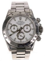 Rolex Oyster Perpetual Cosmograph Daytona Chronograph stainless steel gentleman's wristwatch,