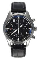 IWC (International Watch Company) Shaffhausen Pilot's Chronograph automatic gentleman's