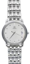 Omega De Ville Prestige stainless steel gentleman's wristwatch, reference no. 45103100, serial no.