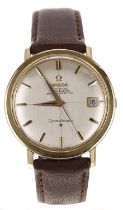 Omega Constellation Chronometer automatic gold capped and stainless steel gentleman's wristwatch,