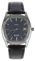Omega Seamaster Quartz stainless steel gentleman's wristwatch, reference no. 196.0156, serial no.