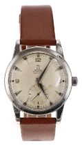Omega 'Fab Suisse' automatic 'bumper' stainless steel gentleman's wristwatch, reference no. 2576-