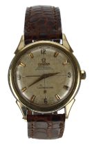 Omega Constellation Chronometer automatic gold capped and stainless steel gentleman's wristwatch,