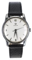 Omega stainless steel gentleman's wristwatch, reference no. 14726-1 SC, serial no. 17326xxx, circa