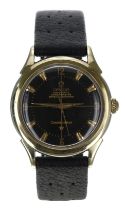 Omega Constellation Chronometer automatic gold capped and stainless steel gentleman's wristwatch,