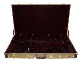 Gear4Music light tweed eight position folding rack case