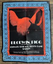 Original concert poster for Blodwyn Pigg with The Climax Chicago Blues Band and Smiley, London