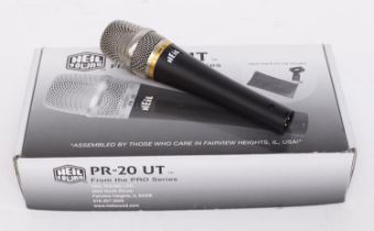 Heil Sound PR-20 UT Pro Series microphone, boxed *Please note: Gardiner Houlgate do not guarantee