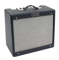Fender Blues-Junior guitar amplifier, made in Mexico, with tags and manual *Please note: Gardiner