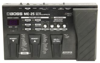 Boss ME-25 multi-effects guitar pedal *Please note: Gardiner Houlgate do not guarantee the full