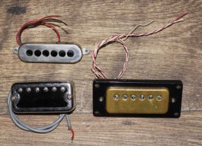 Vintage Gretsch Hi-Low Tron guitar pickup; together with aÂ Burns Tri Sonic guitar pickup, circa