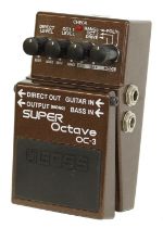 Boss OC-3 Super Octave guitar pedal *Please note: Gardiner Houlgate do not guarantee the full