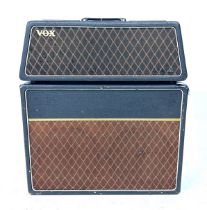 Deirdre Cartwright - 1964 Vox AC30 Super Twin sloped side guitar amplifier head, made in England,