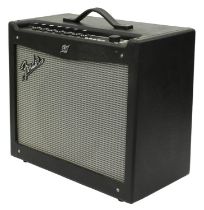 Fender Mustang III v2 modelling guitar amplifier, with MS4 and MS2 footswitches, Fender dust