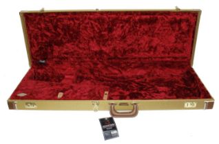 Fender light tweed electric guitar hard case