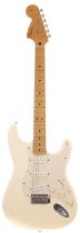 2007 Fender FSR 60s Reverse Headstock Stratocaster electric guitar, made in Mexico; Body: Olympic