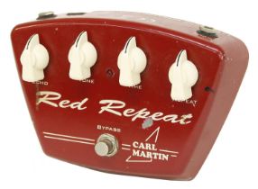 Carl Martin Red Repeat guitar pedal *Please note: Gardiner Houlgate do not guarantee the full