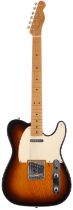 2004 Fender Classic Series 50s Telecaster electric guitar, made in Mexico; Body: two-tone sunburst