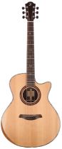 Furch Red Deluxe GC-SR electro-acoustic guitar, made in Czech Republic; Back and sides: Master Grade