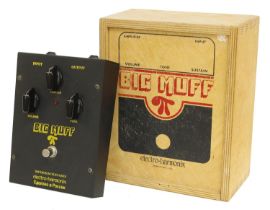Electro-Harmonix Big Muff guitar pedal, made in Russia, with wooden outer box *Please note: Gardiner