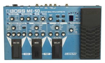 Boss ME-50 guitar multi-effects guitar pedal *Please note: Gardiner Houlgate do not guarantee the
