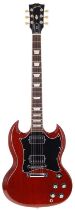 Ricky Gardiner - Studio used 2007 Gibson SG Standard electric guitar, made in USA; Body: cherry