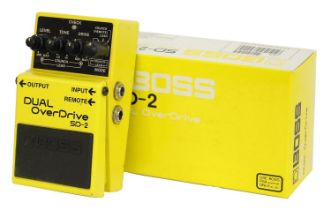 Boss SD-2 Dual Overdrive guitar pedal, boxed *Please note: Gardiner Houlgate do not guarantee the