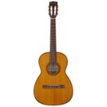 1970s Giannini GN50 nylon string guitar, made in Brazil; Back and sides: mahogany, surface scratches