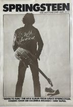 Bruce Springsteen - collection of original promotional posters to include 'Wild and Innocent/Born to