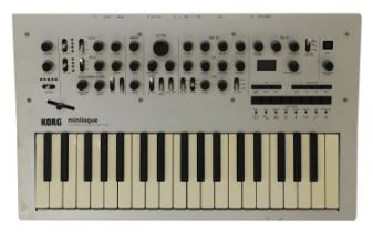 Korg Minilogue polyphonic analogue synthesizer keyboard *Please note: Gardiner Houlgate do not