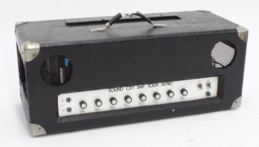 1970s Sound City SMF Tour Series guitar amplifier head, made in England (see conditions) *Please