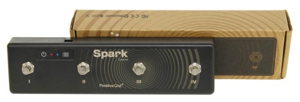 Positive Grid Spark control guitar amplifier pedal, boxed *Please note: Gardiner Houlgate do not