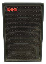1970s WEM Super 40 twin speaker 6 ohm guitar amplifier speaker cabinet, with dust cover *Please