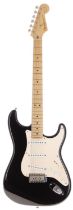 2001 Fender Artist Series Eric Clapton "Blackie" Stratocaster electric guitar, made in USA; Body: