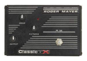Roger Mayer Classic-X guitar pedal *Please note: Gardiner Houlgate do not guarantee the full working