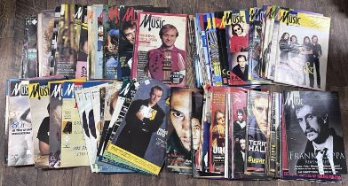 Approximately one hundred and sixteen copies of Making Music magazine, some duplicates, from 1-102