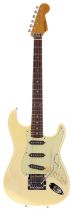 Deirdre Cartwright - 1984 Schecter by Chandler's Custom S-Type electric guitar, ser. no. CS8413;