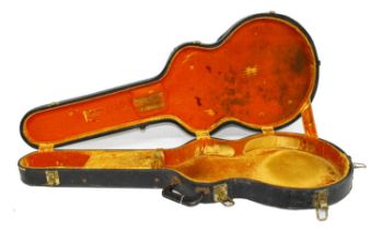 1960s Gibson Thinline semi-hollow body electric guitar hard case