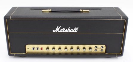 1971 Marshall JMP 1959T 100 watt Super Tremolo guitar amplifier head, made in England,Â amp fitted