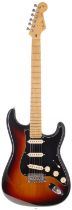 2004 Fender Custom Shop Classic Player Stratocaster electric guitar, made in USA; Body: three-tone