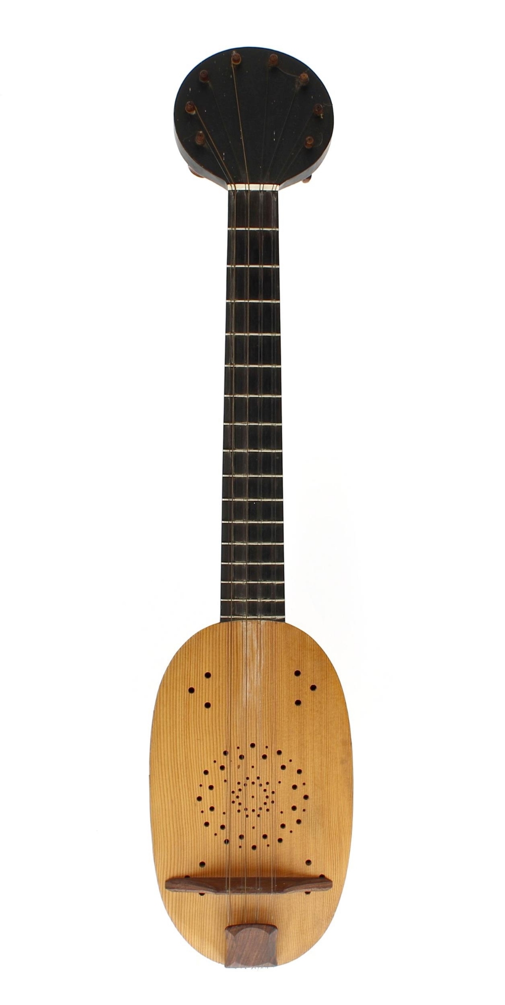 Rare and unusual modern Guitarra Moresca commissioned and made through the Ivor Mairaints Music