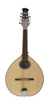 Good modern mandolin by and labelled Davy Stuart Luthier, Richmond, New Zealand, Model: LT8, Custom,