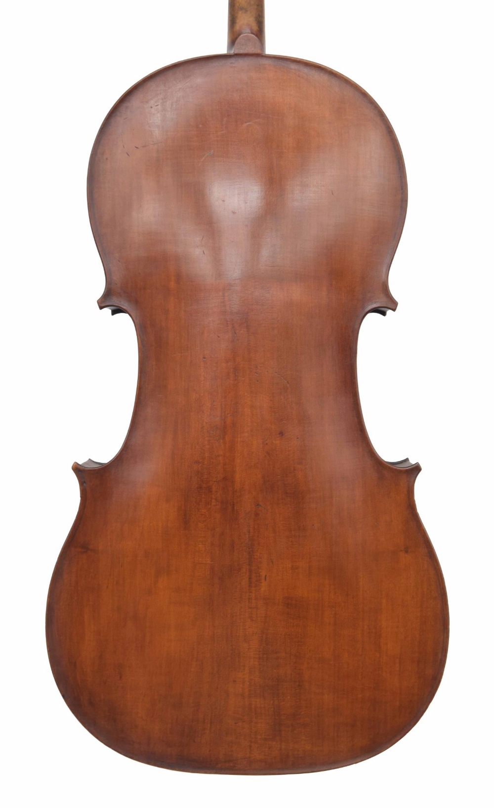 Old restored violoncello, 29 3/4", 75.60cm, hard case - Image 2 of 3