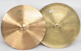 Good Zildjian 18" Sizzle (missing rivets) china cymbal stamped Avedis Zildjian Co, Genuine Turkish