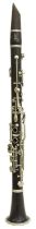 Cocuswood C clarinet with German silver keywork, signed L.P., C, M.Lacroix, Paris, made circa