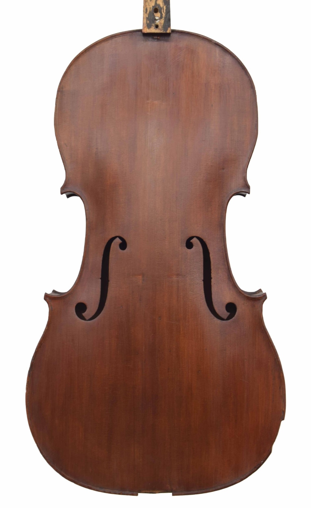 Old restored violoncello, 29 3/4", 75.60cm, hard case