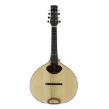 Good modern mandolin by and labelled taran Guitars, The Springwell-Coco-Euro-1 1/16, no. 10,