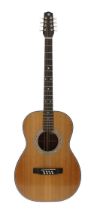 Good modern bouzouki by and labelled Vince Hockey, Southampton.England, no. 1091, with guitar shaped